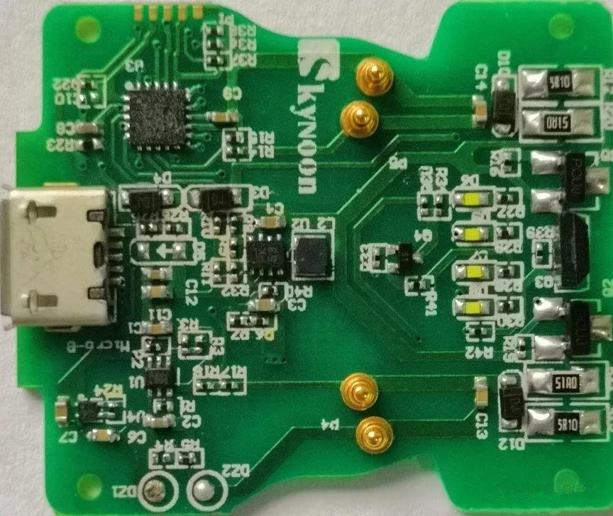 TWS耳機(jī)充電盒方案電路板圖